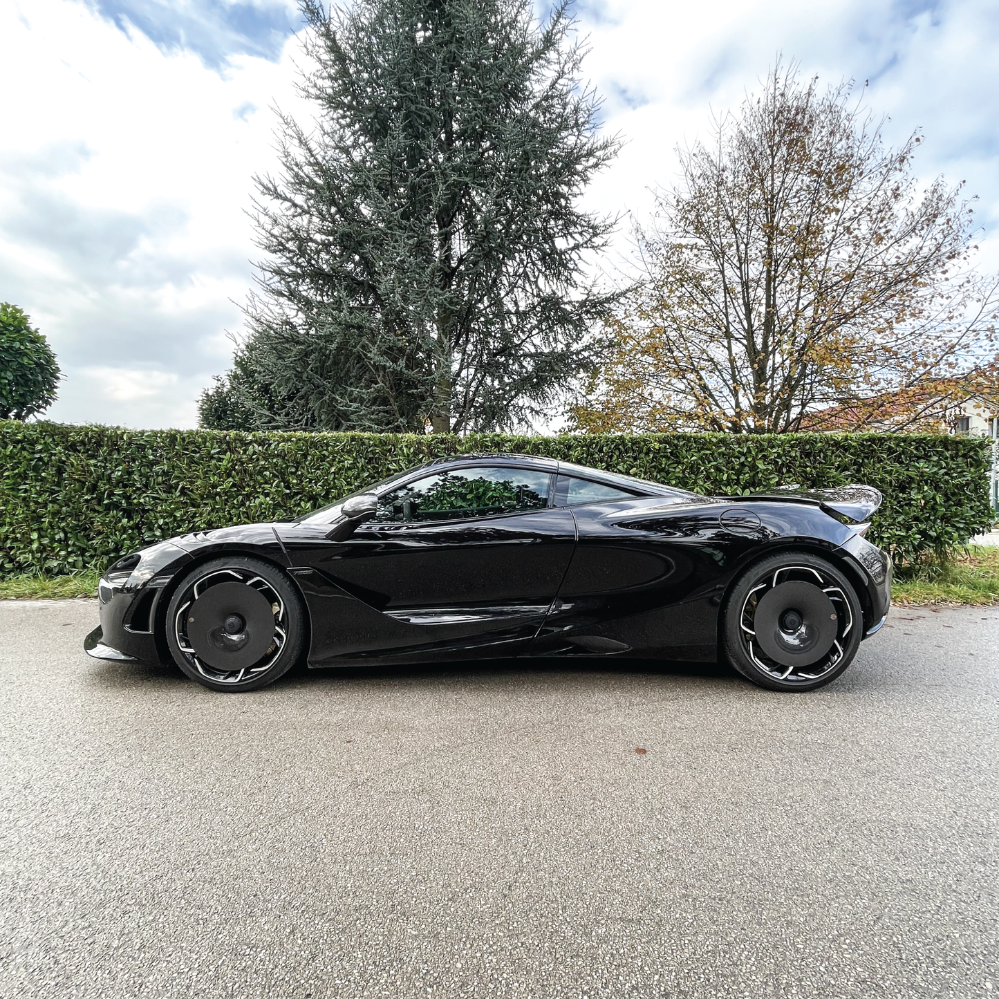 Gold Leaf │ CARBON FIBER AERO DISCS EVO for McLaren 750S