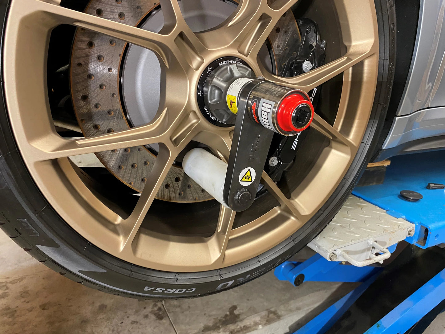 RENNtorq センターロックツール V2 for PORSCHE Center Lock Wheel.