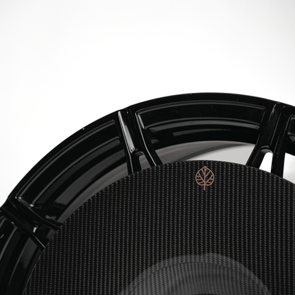 Gold Leaf │ CARBON FIBER AERO DISCS EVO for  BMW M3 & M4 (G80, G81, G82, G83) M wheels