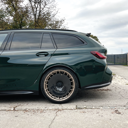 Gold Leaf │ CARBON FIBER AERO DISCS EVO for  BMW M3 & M4 (G80, G81, G82, G83) M wheels