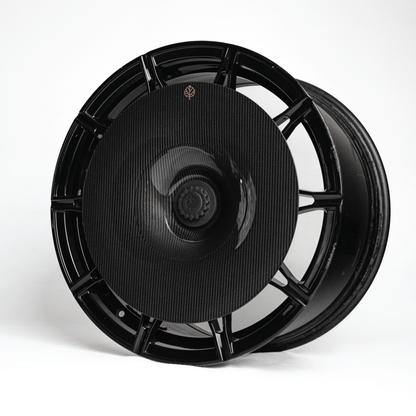 Gold Leaf │ CARBON FIBER AERO DISCS EVO for  BMW M3 & M4 (G80, G81, G82, G83) M wheels