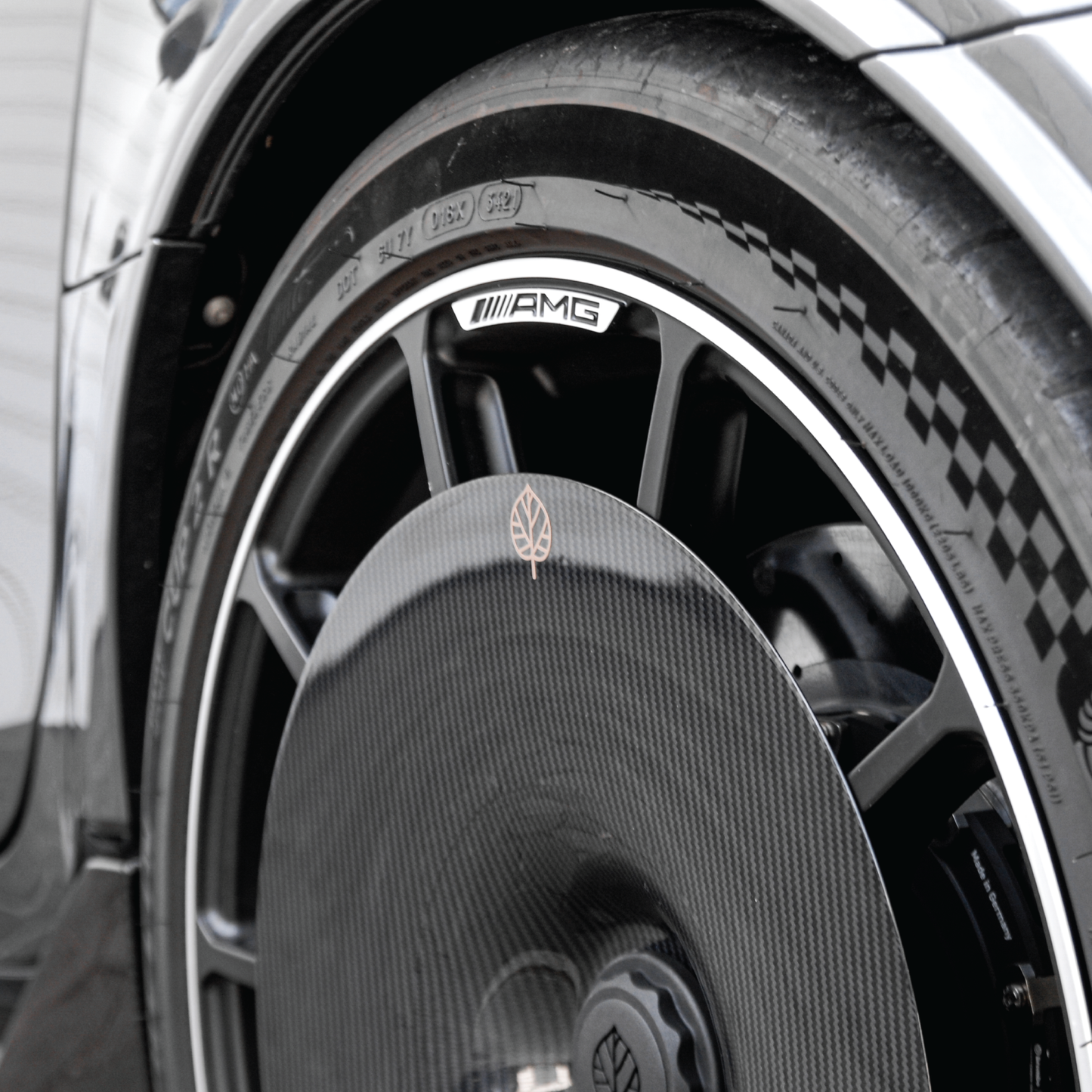 Gold Leaf │ CARBON FIBER AERO DISCS EVO for  Mercedes AMG GT Black Series