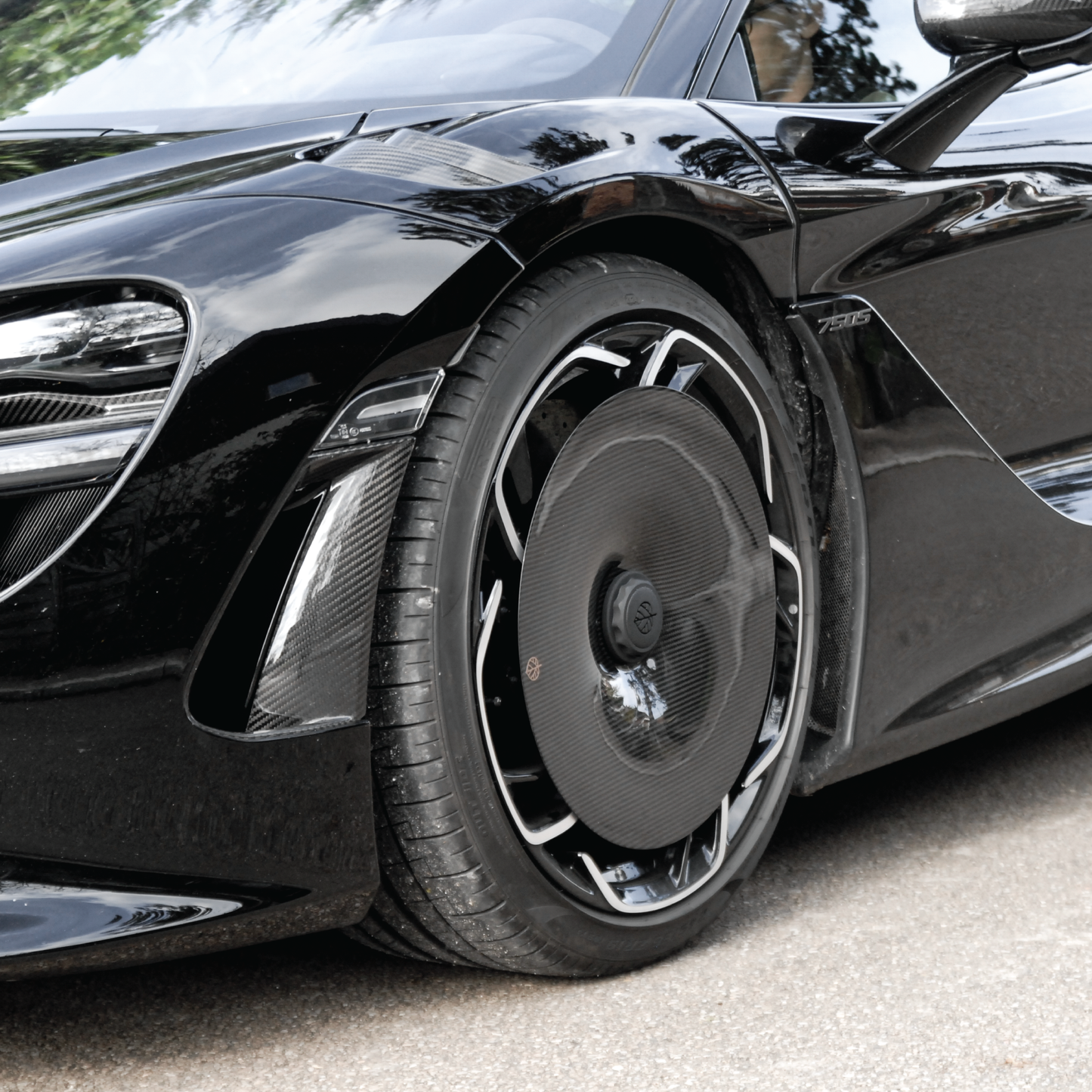 Gold Leaf │ CARBON FIBER AERO DISCS EVO for McLaren 750S