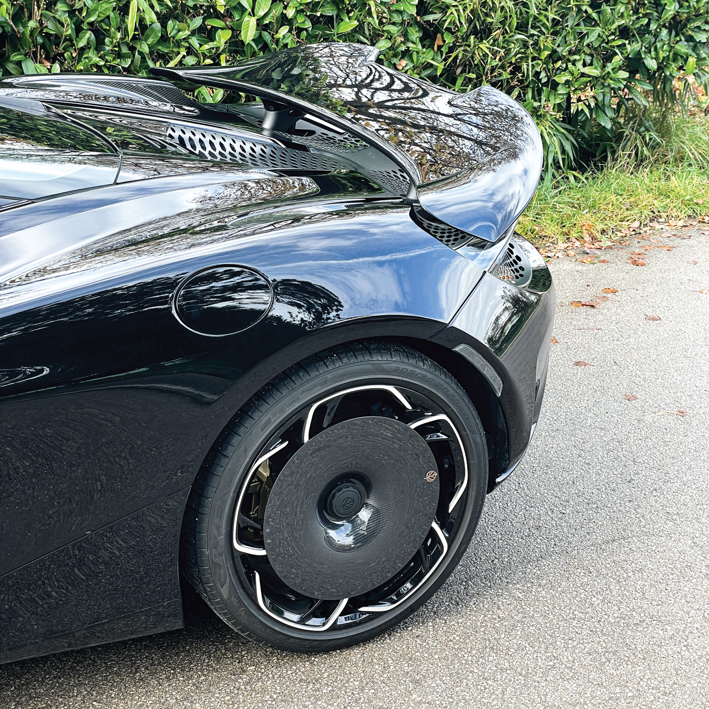 Gold Leaf │ CARBON FIBER AERO DISCS EVO for McLaren 750S