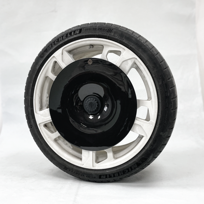 Gold Leaf │ CARBON FIBER AERO DISCS EVO for Porsche Taycan Cross Turismo - Aluminum wheels