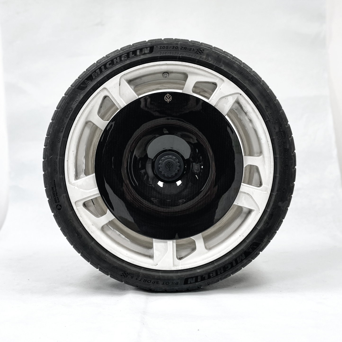 Gold Leaf │ CARBON FIBER AERO DISCS EVO for Porsche Taycan Cross Turismo - Aluminum wheels